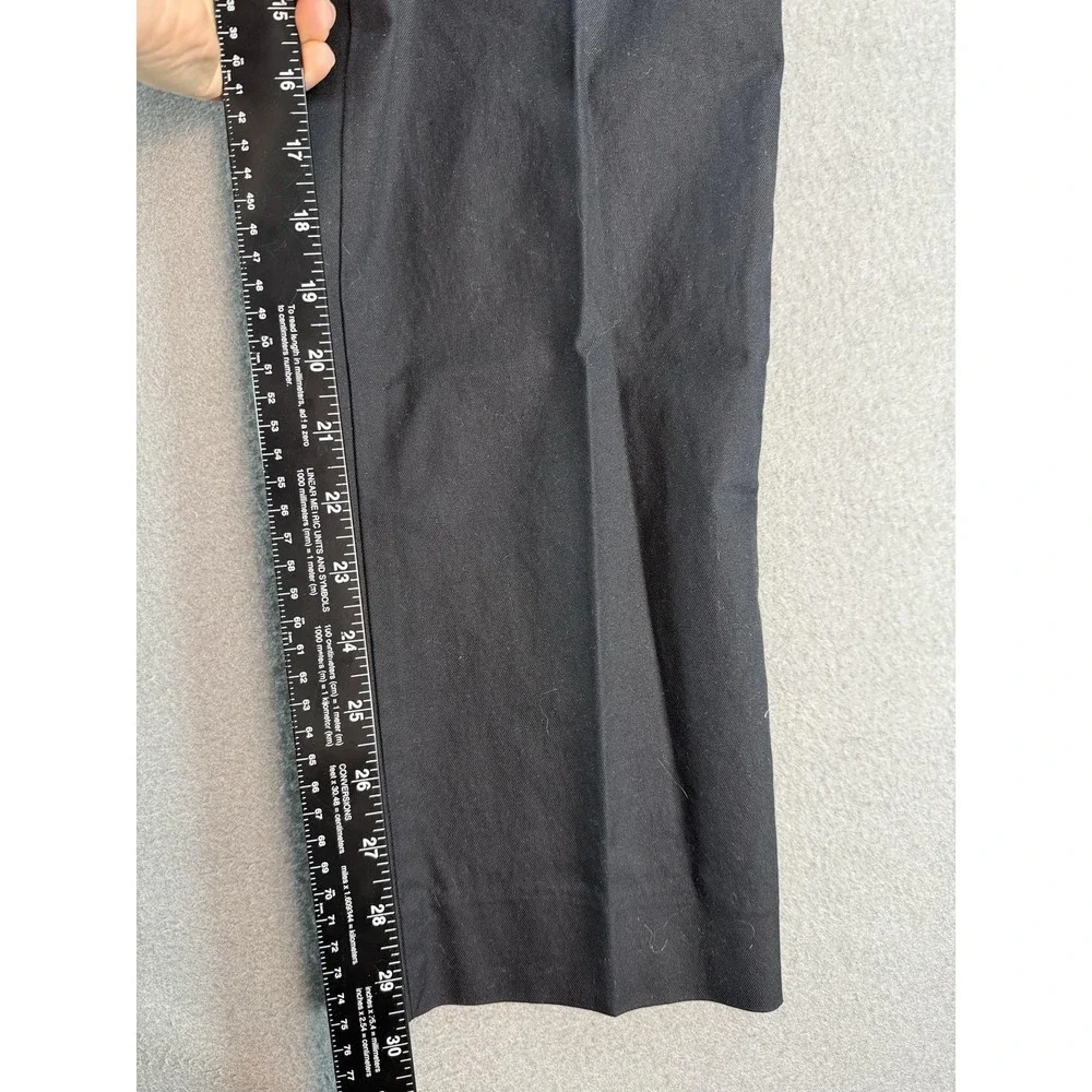 Banana Republic Pants Mens 33x34 Black Slim Fit Stretch Chino Straight Casual